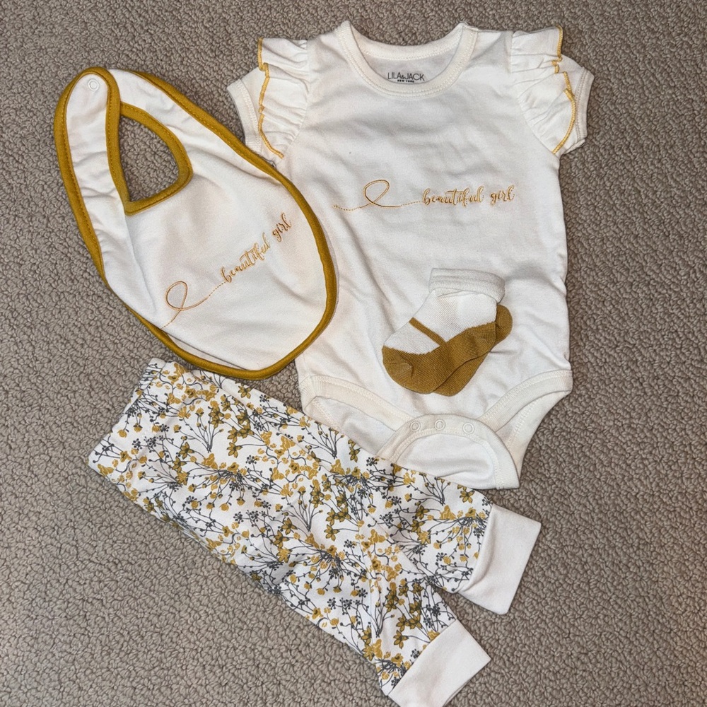 Cutest Matching Set 3-6 months